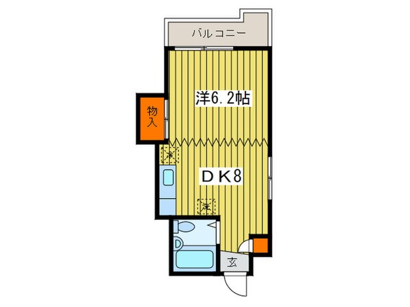 キャピタルクラ－クの物件間取画像